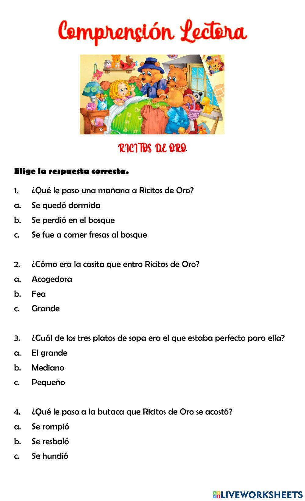 Ricitos de oro Ricitos de oro