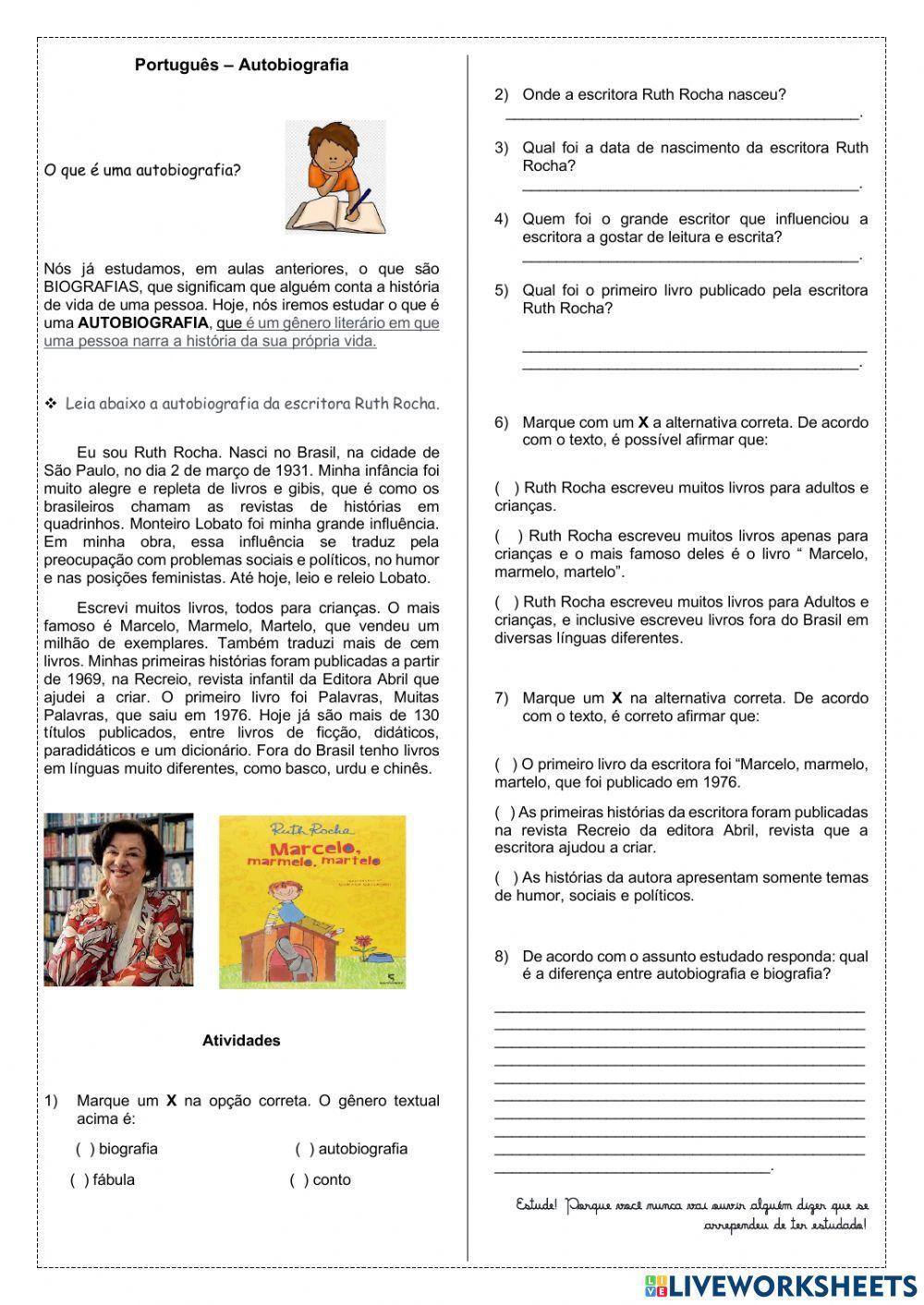 Autobiografia Autobiografia