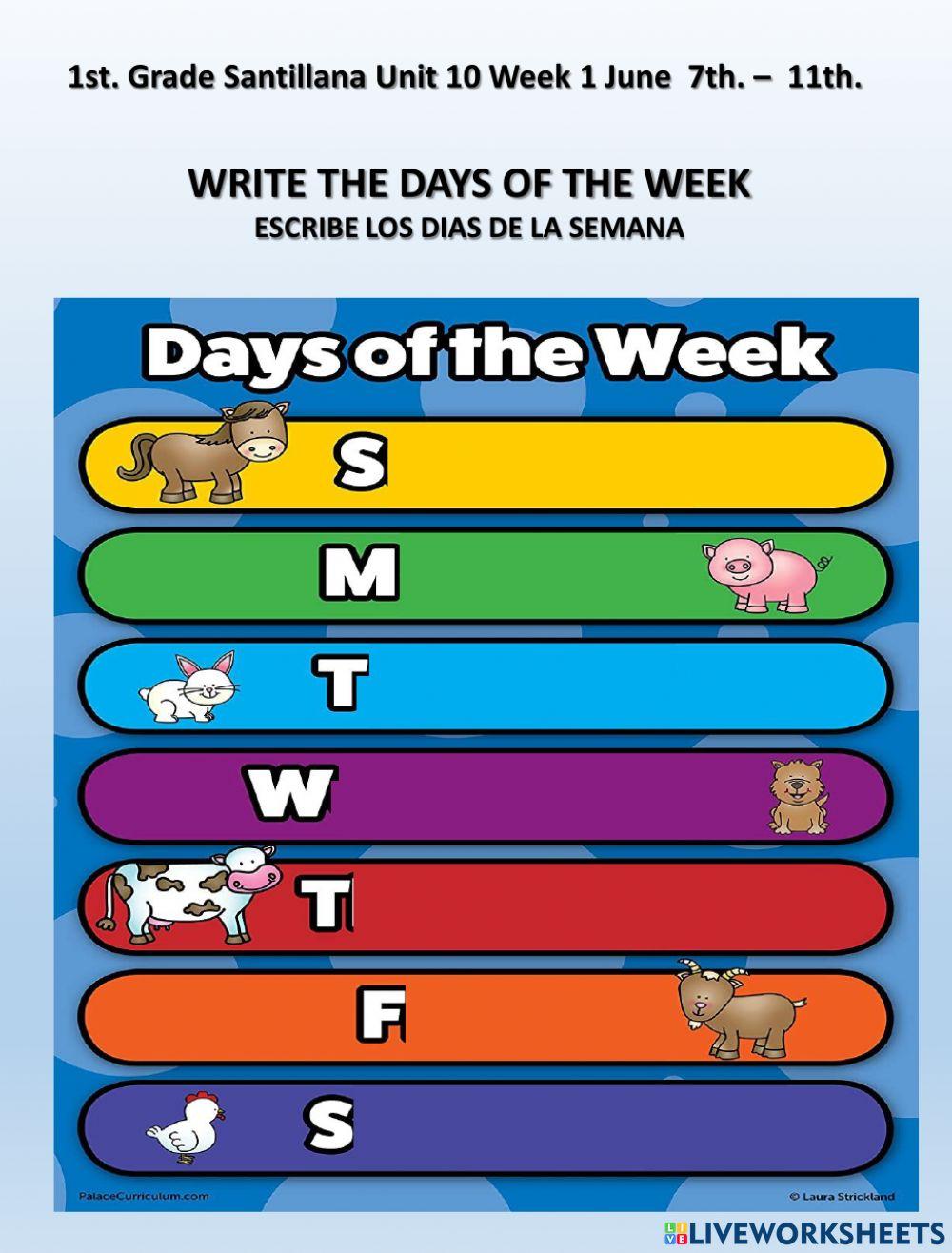 Day Of The Week 1055786 RICARDO RAMIREZ MARTINEZ Live day-of-the-week-1055786-ricardo-ramirez-martinez-live