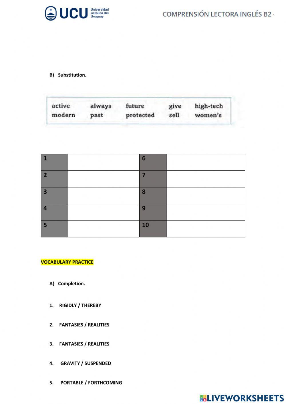 Reading explorer 4 unit4 b