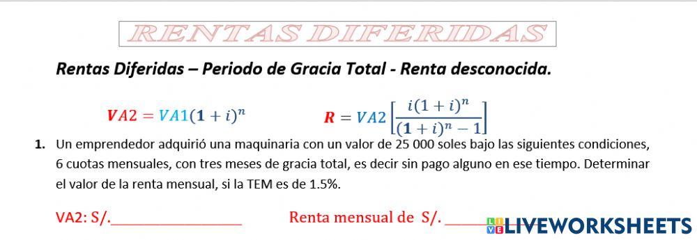 Rentas Diferidas 1