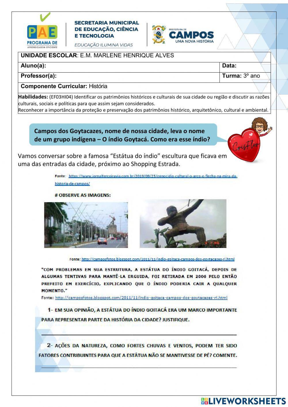 Patrimônio Histórico de Campos dos Goytacazes II