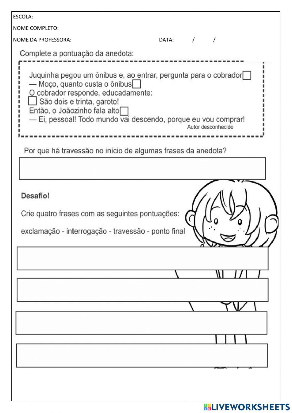 Sinais de pontuação