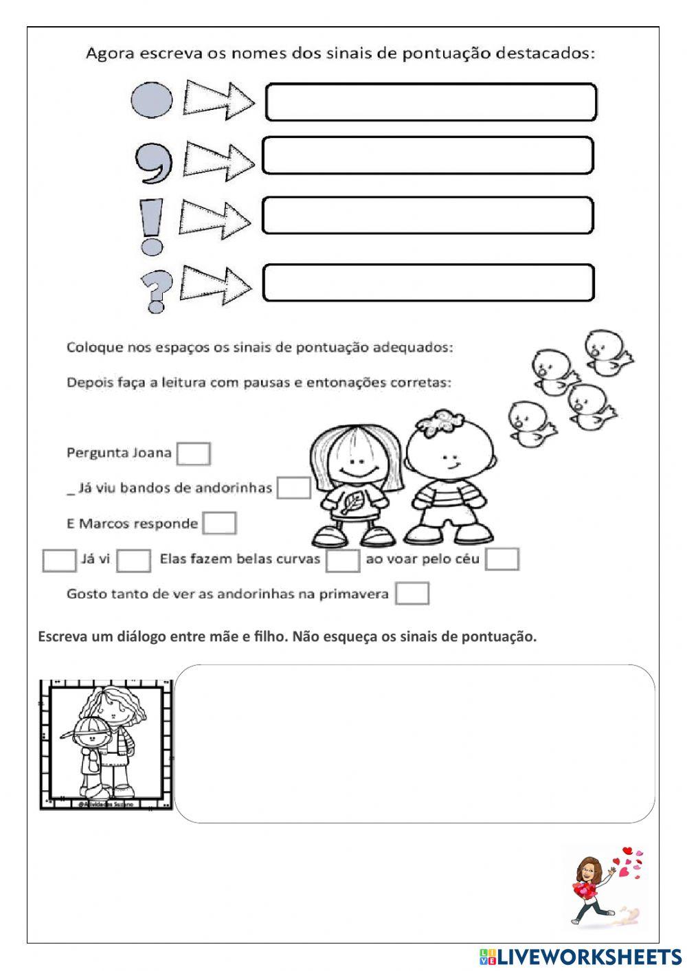 Sinais de pontuação