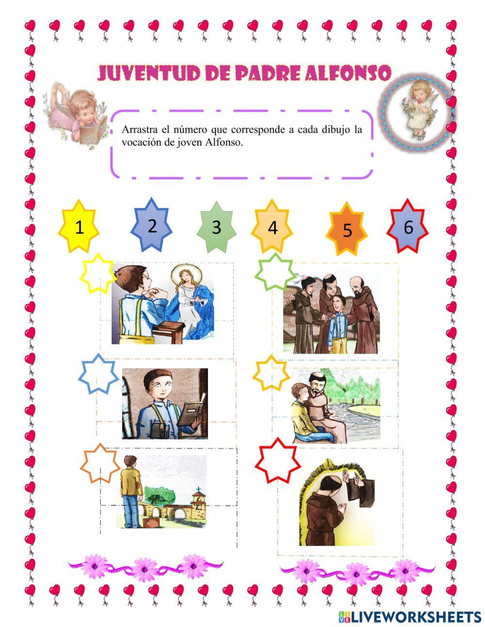 Juventud del Padre Alfonso