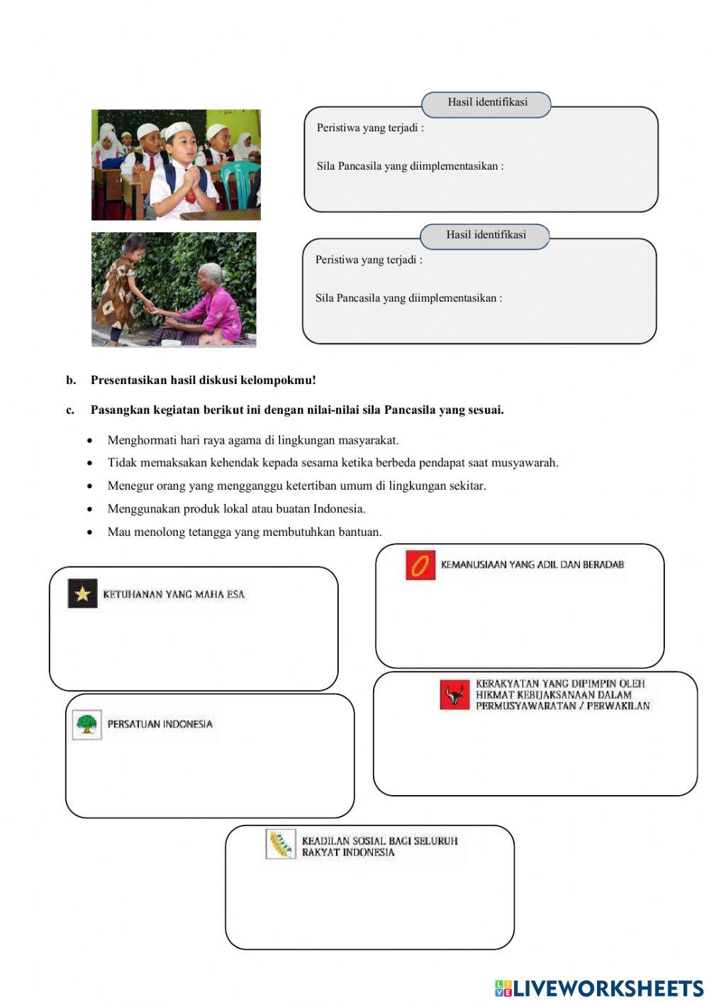 Nilai-nilai Pancasila