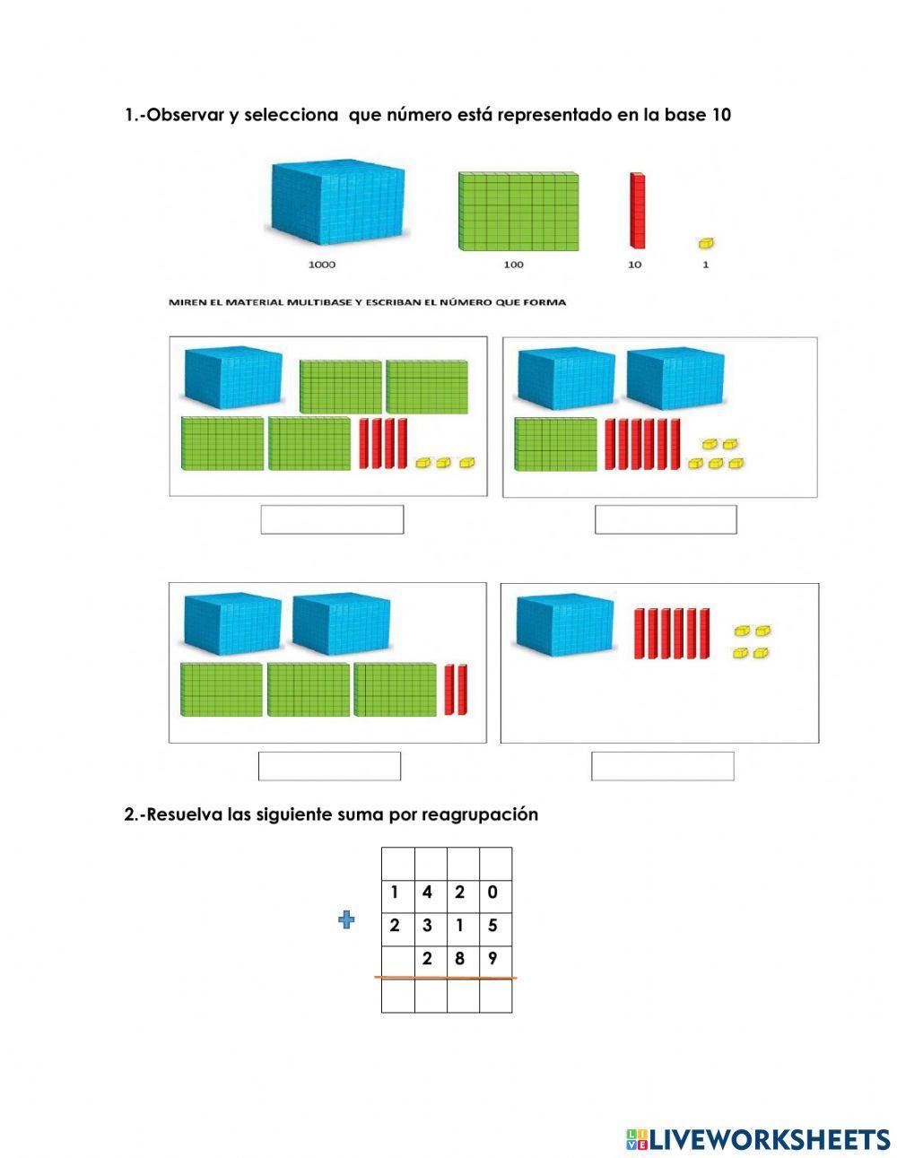 Examen de matemática