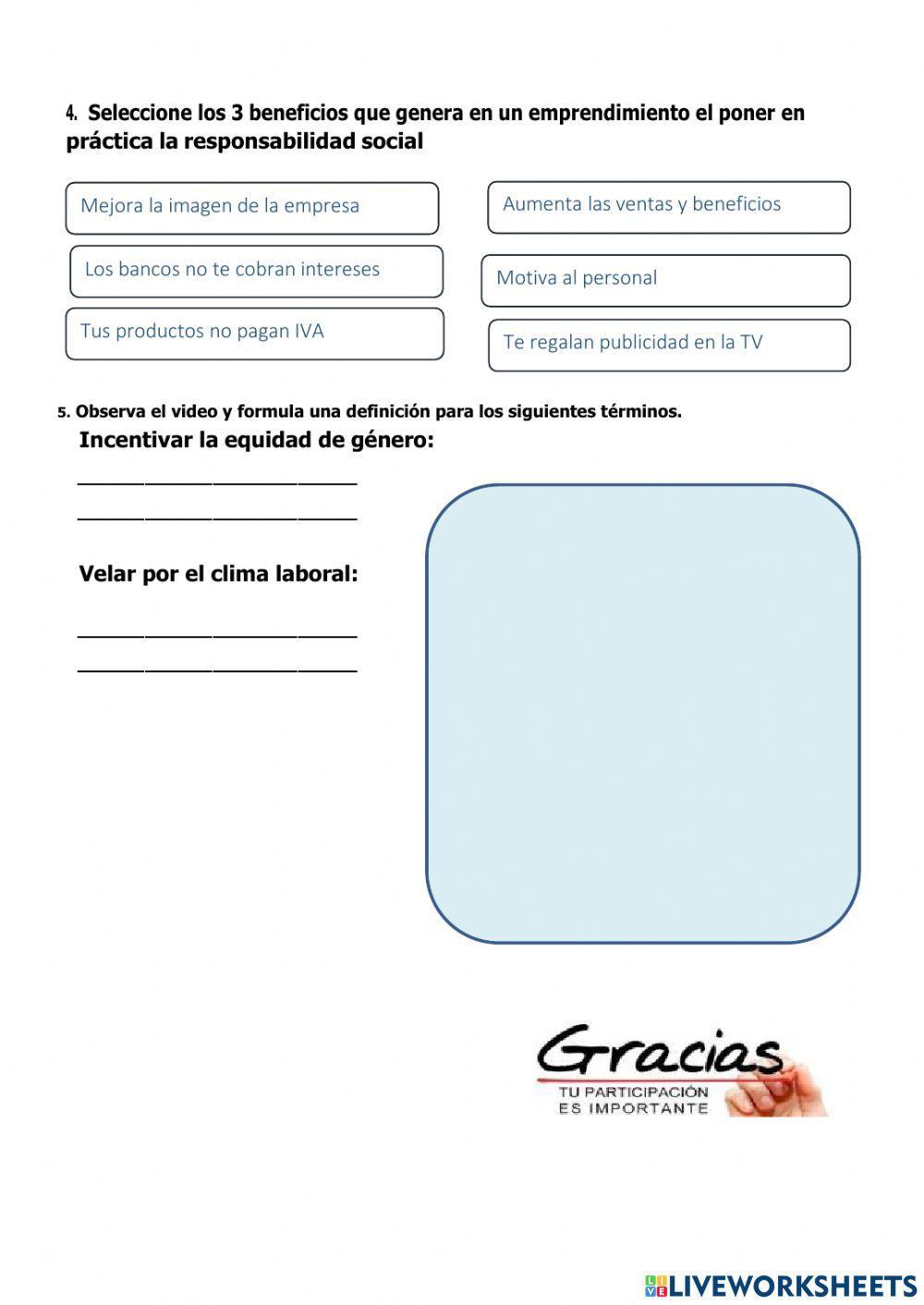 Responsabilidad social en el desarrollo de emprendimiento