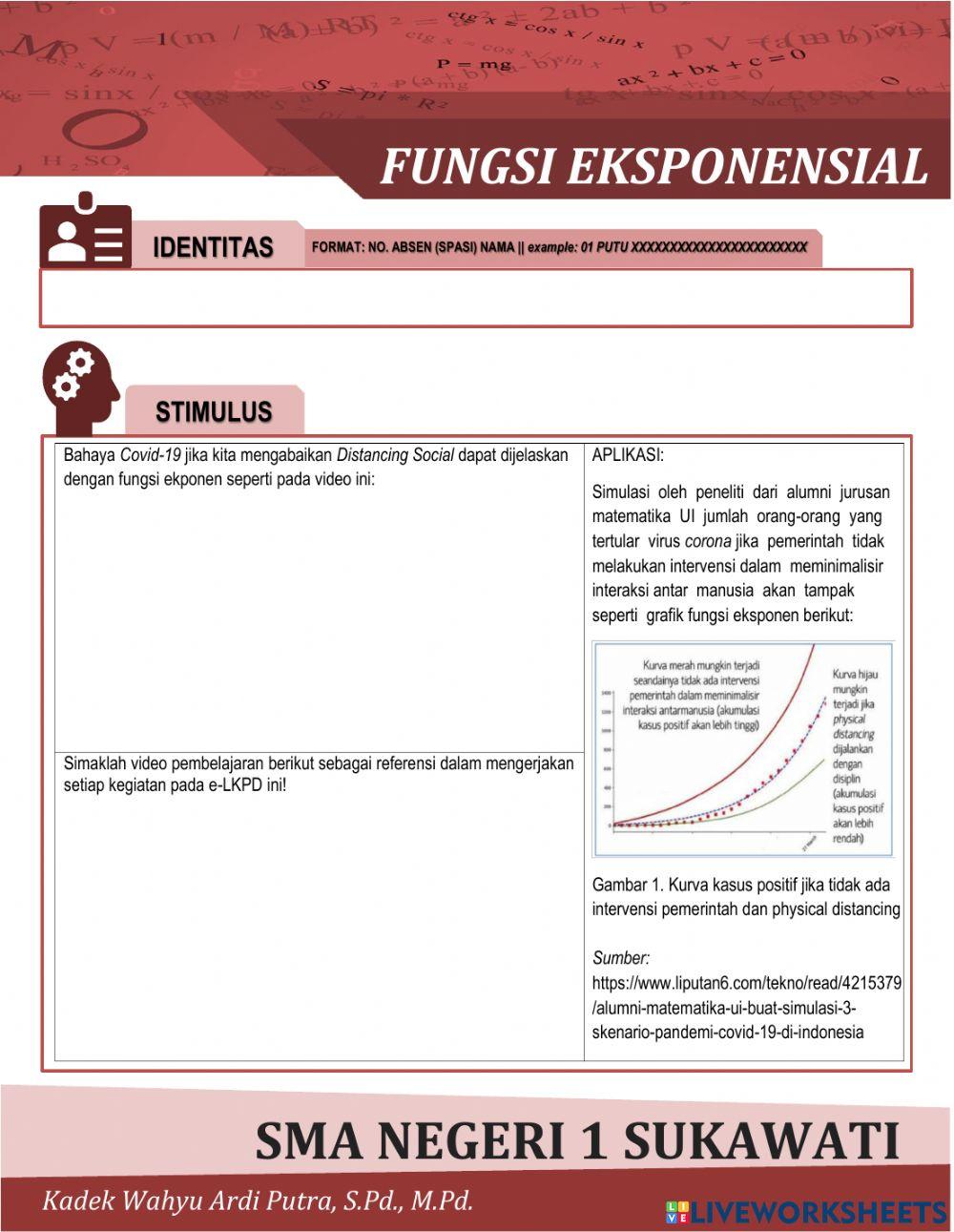 Fungsi Eksponensial