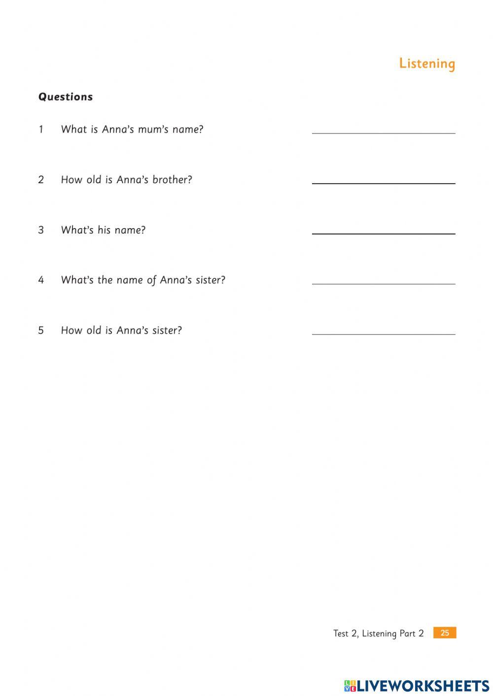 Starters Practice Tests Plus Test 2 Listening 3109373