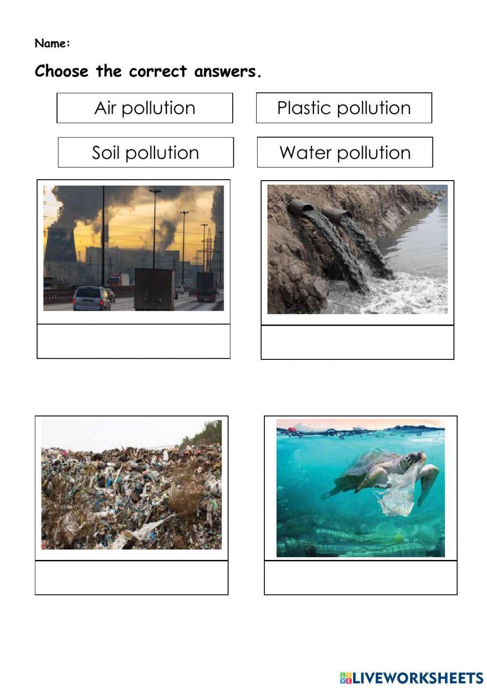 Types of pollution
