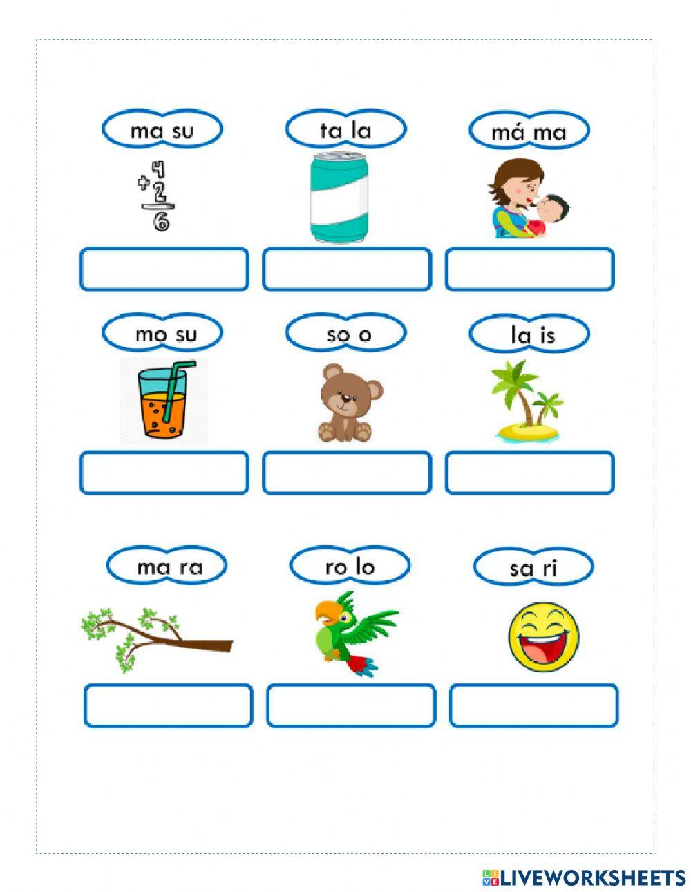 Formación de Palabras y Oraciones