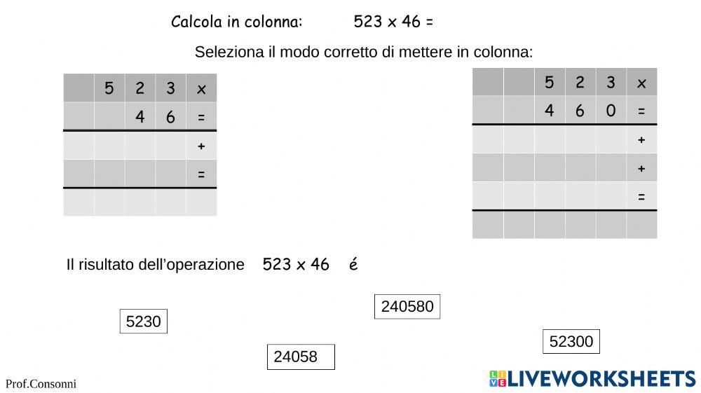 Numeri naturali - PRIMA parte