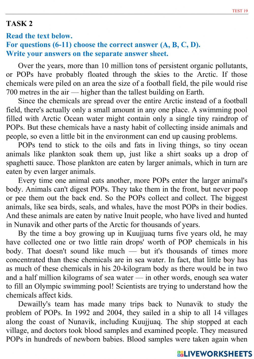 ZNO 20 TESTS - Test 18-19