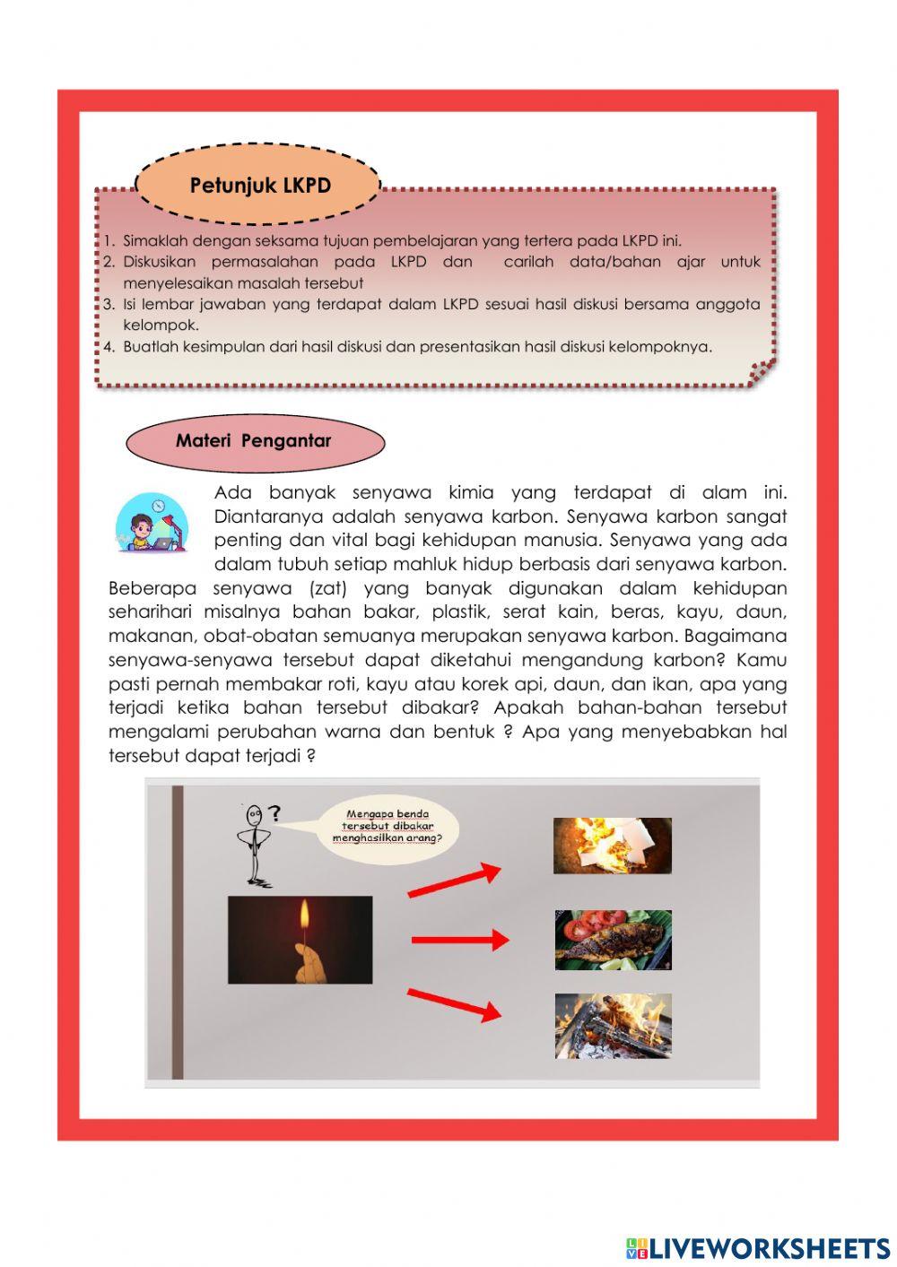 LKPD Kekhasan atom karbon