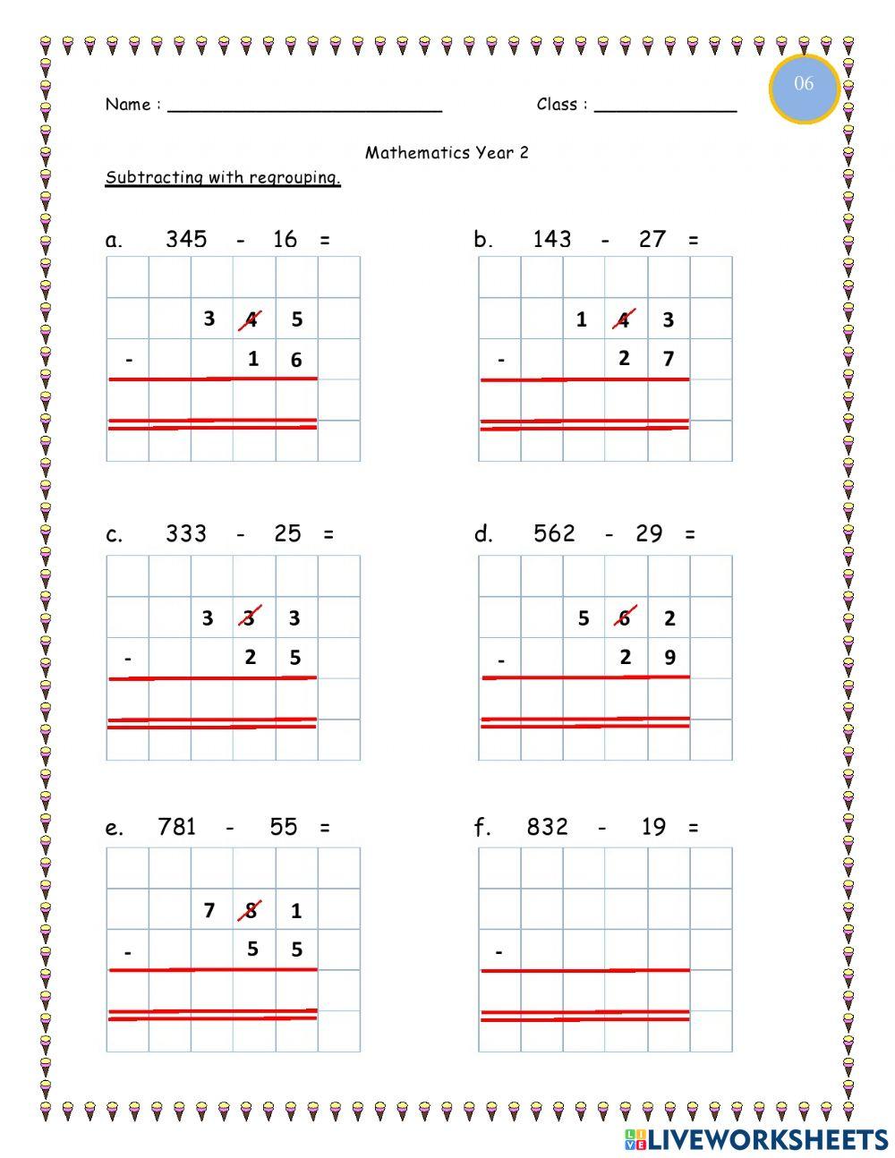 Subtraction