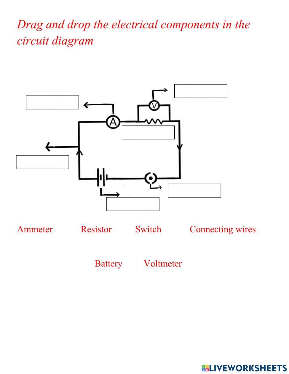 Electrical Circuit Diagram Worksheets