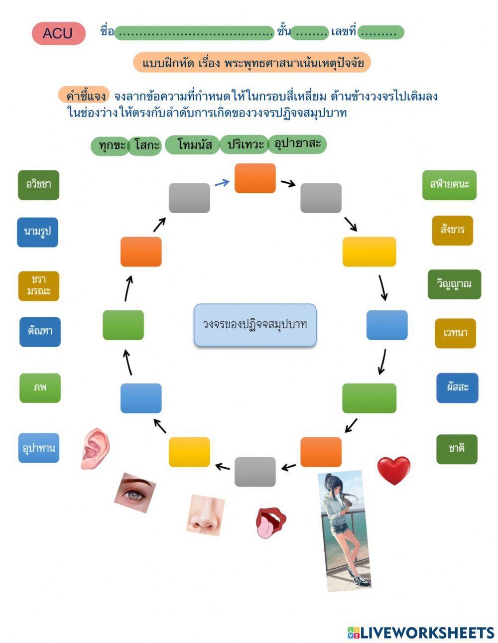 พระพุทธศาสนาเน้นเหตุปัจจัย