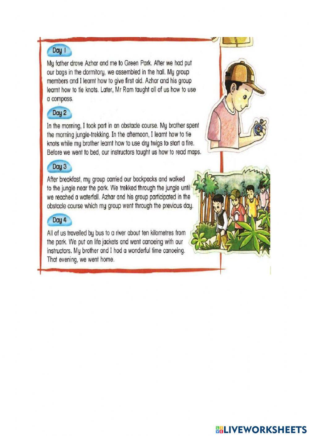 Travel-Unit 5-Year 6