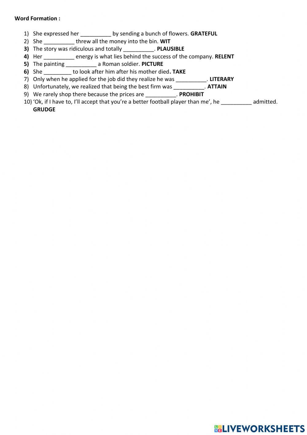 CPE Mini Test June 2021