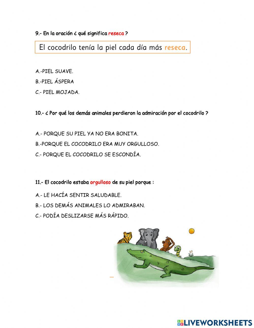 La piel del cocodrilo