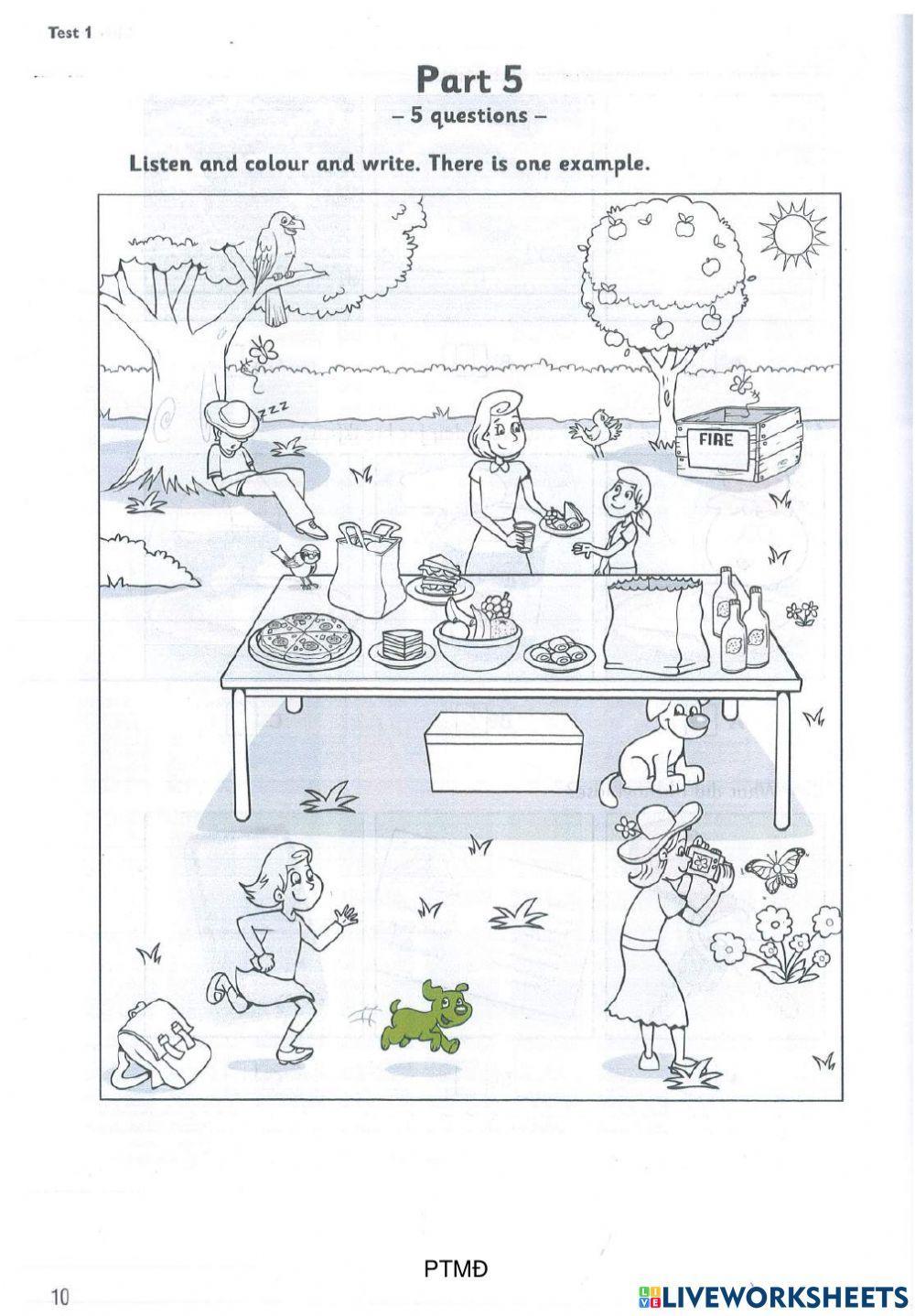 Flyer 3 - Test 1 - Listening