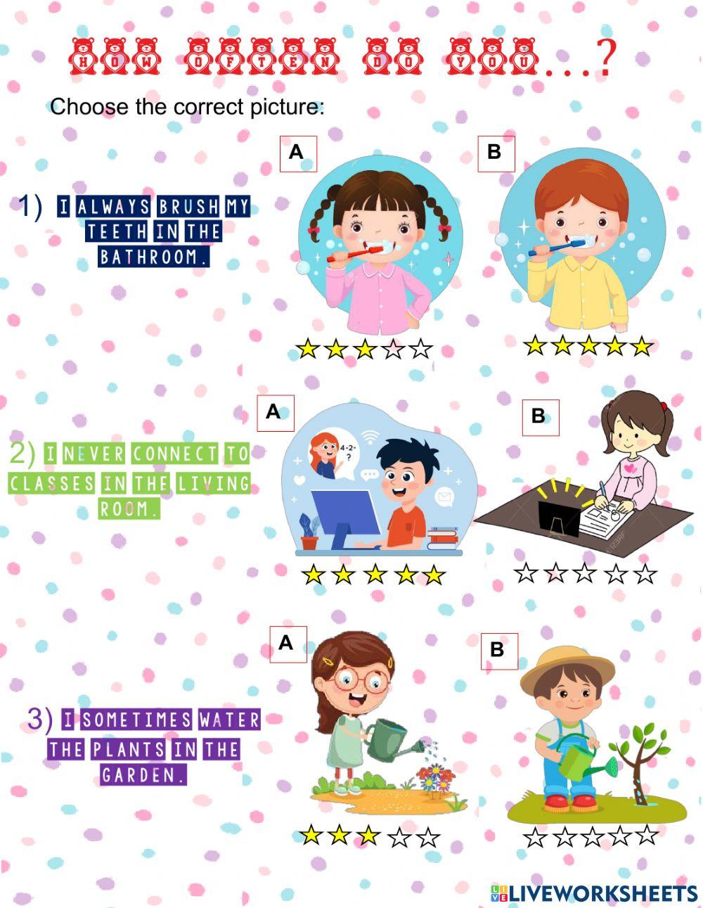 How often do you...?