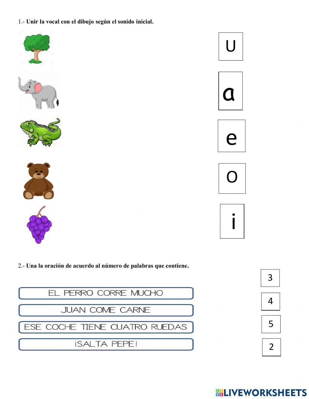 Examen de segundo quimestre lenguaje