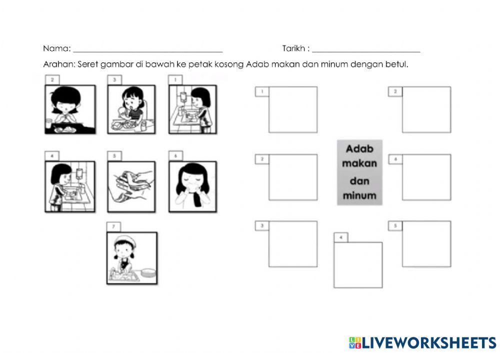Adab makan dan minum