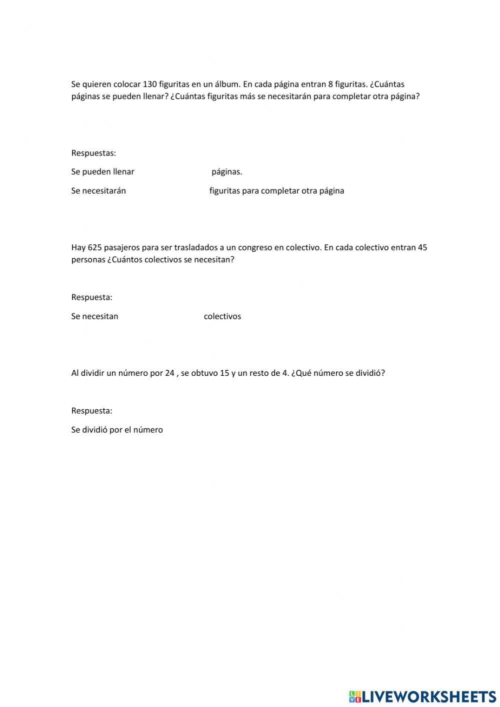 Análisis de la división