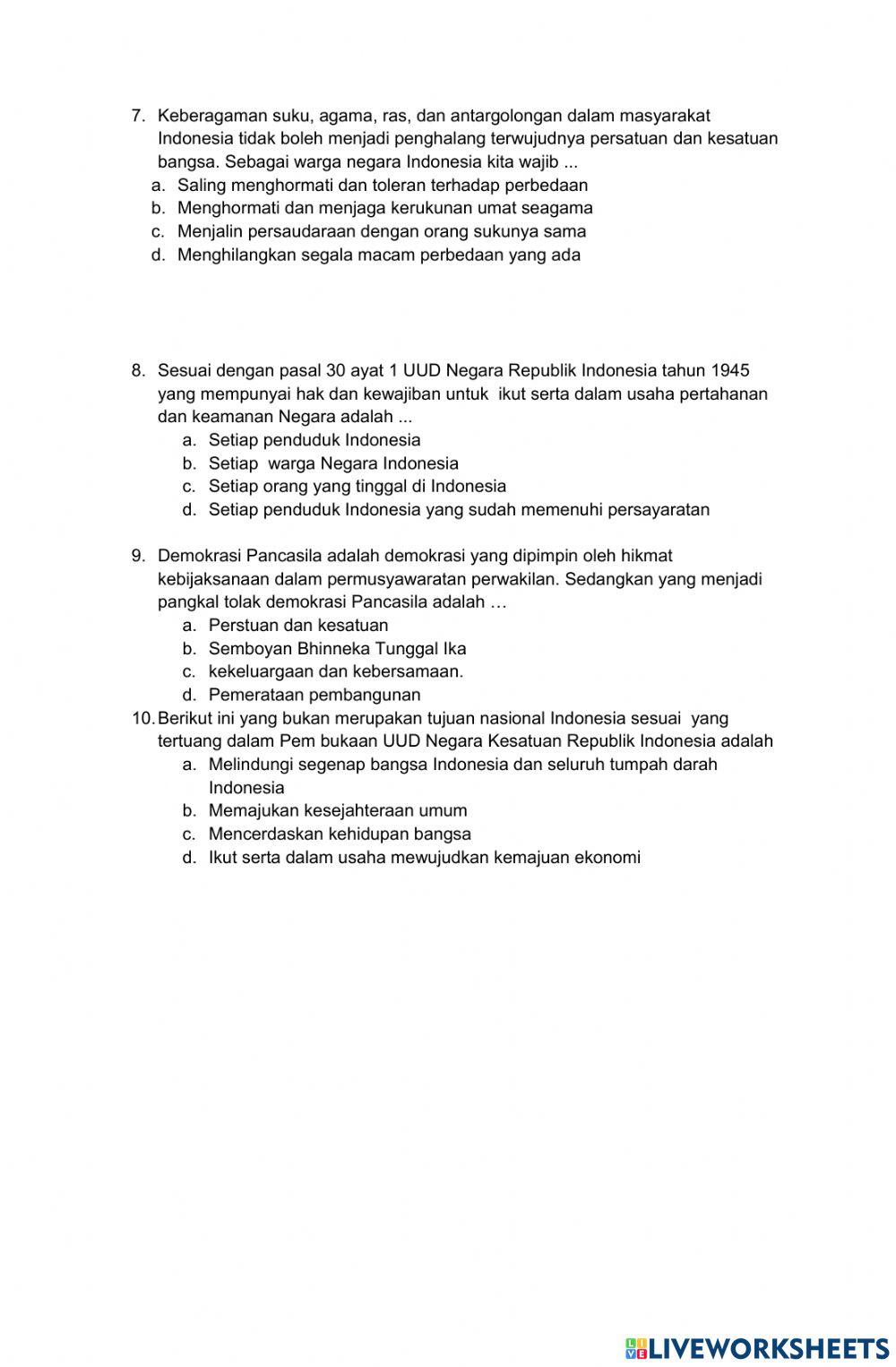 PPKn Paket C Kelas X Sem 2