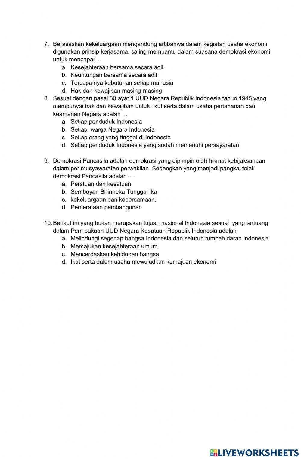 PPkn Paket B kelas 8