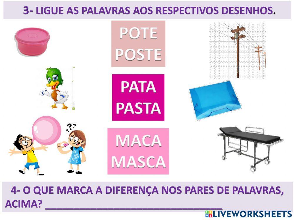 S em finais e sílabas