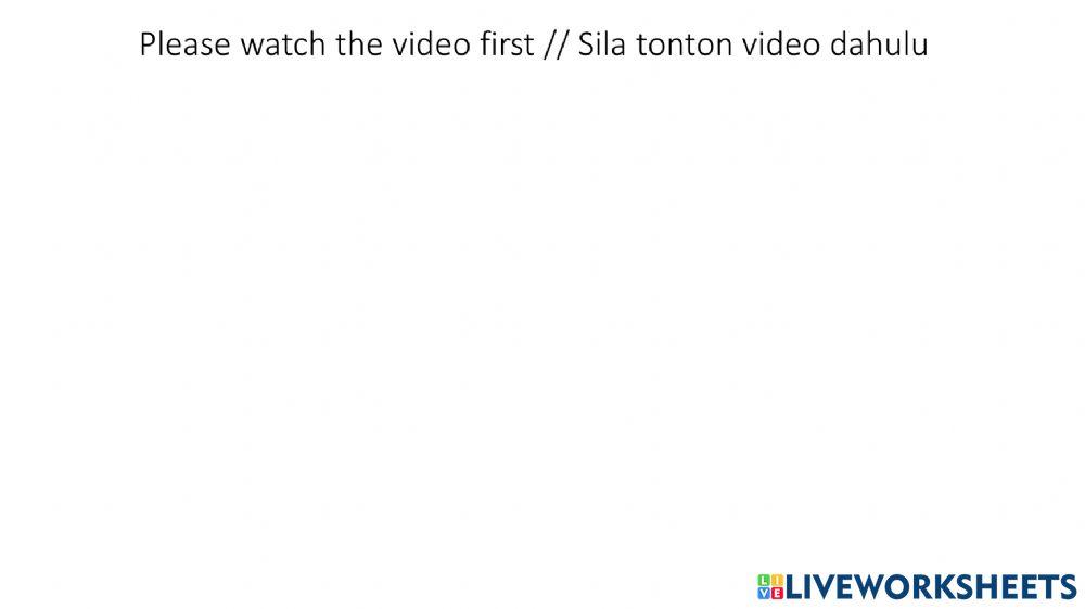 Unit 3: wild life Speaking