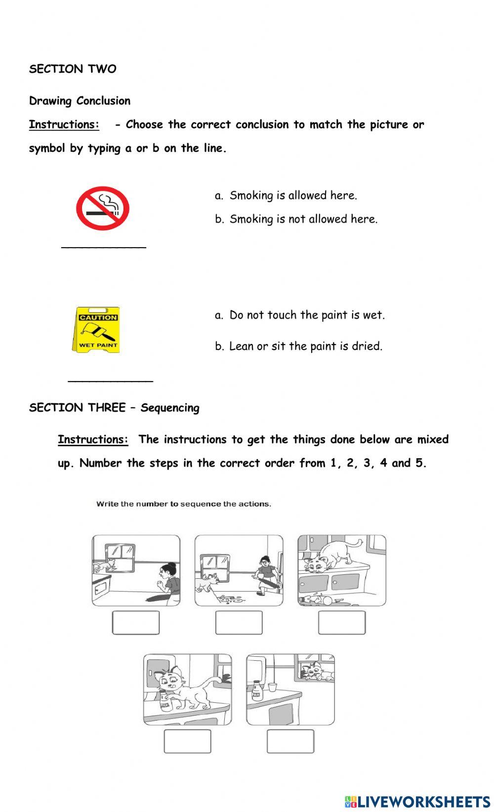 1104923 | Study Skills and Comprehension Test