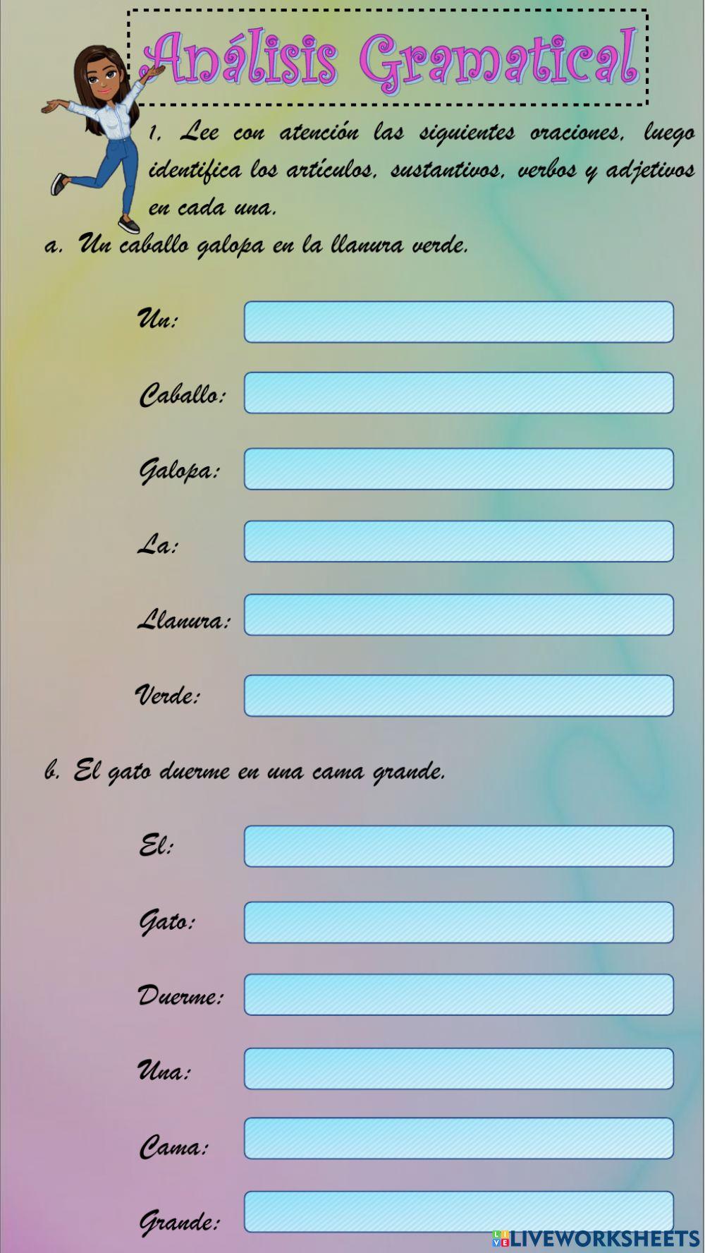 Análisis gramatical