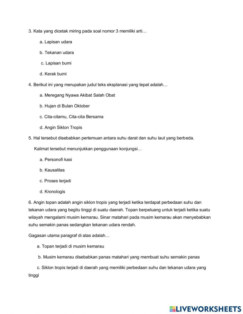 B.indonesia kelas VIII Paket B