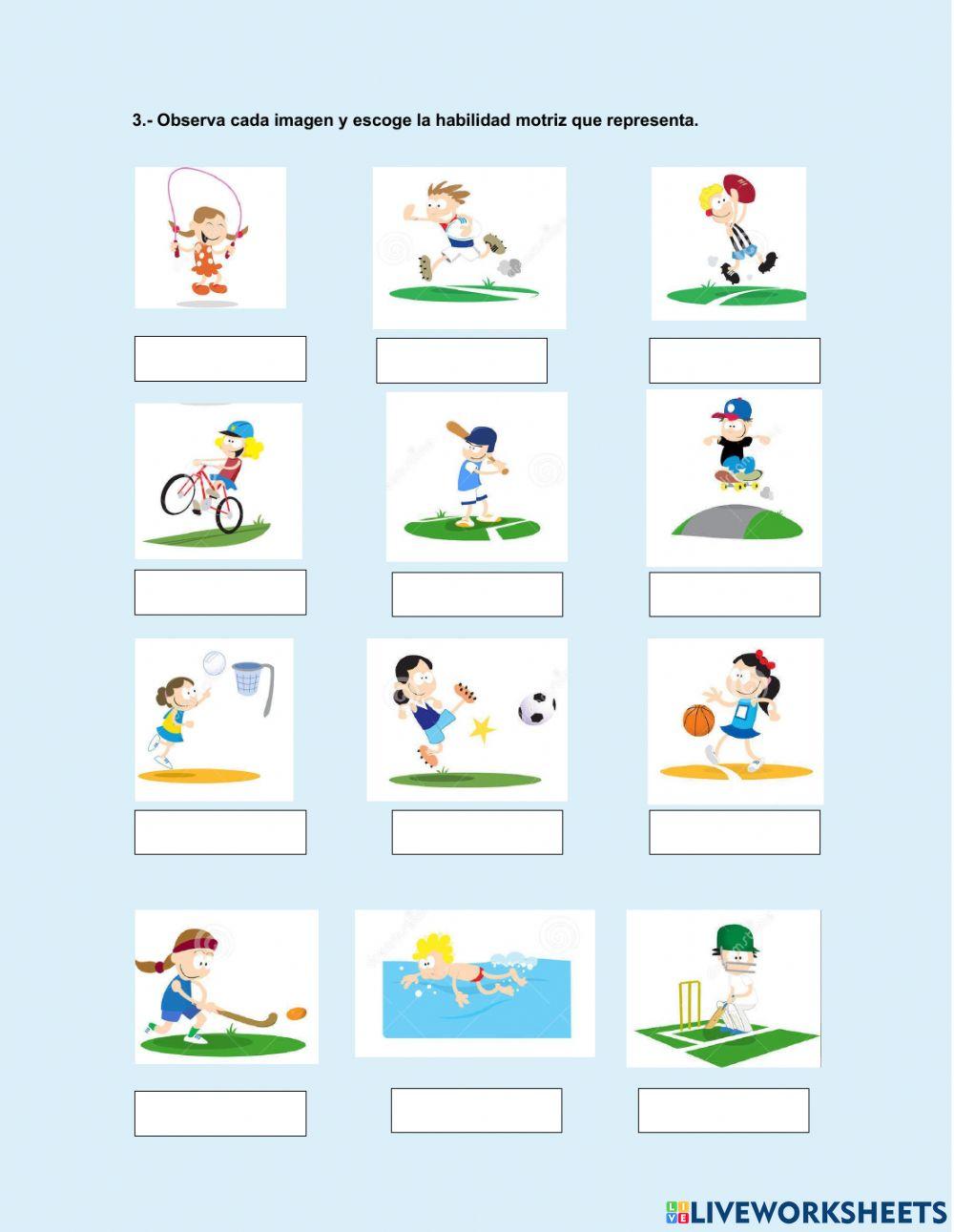 Examen Tercer Trimestre Educación Física