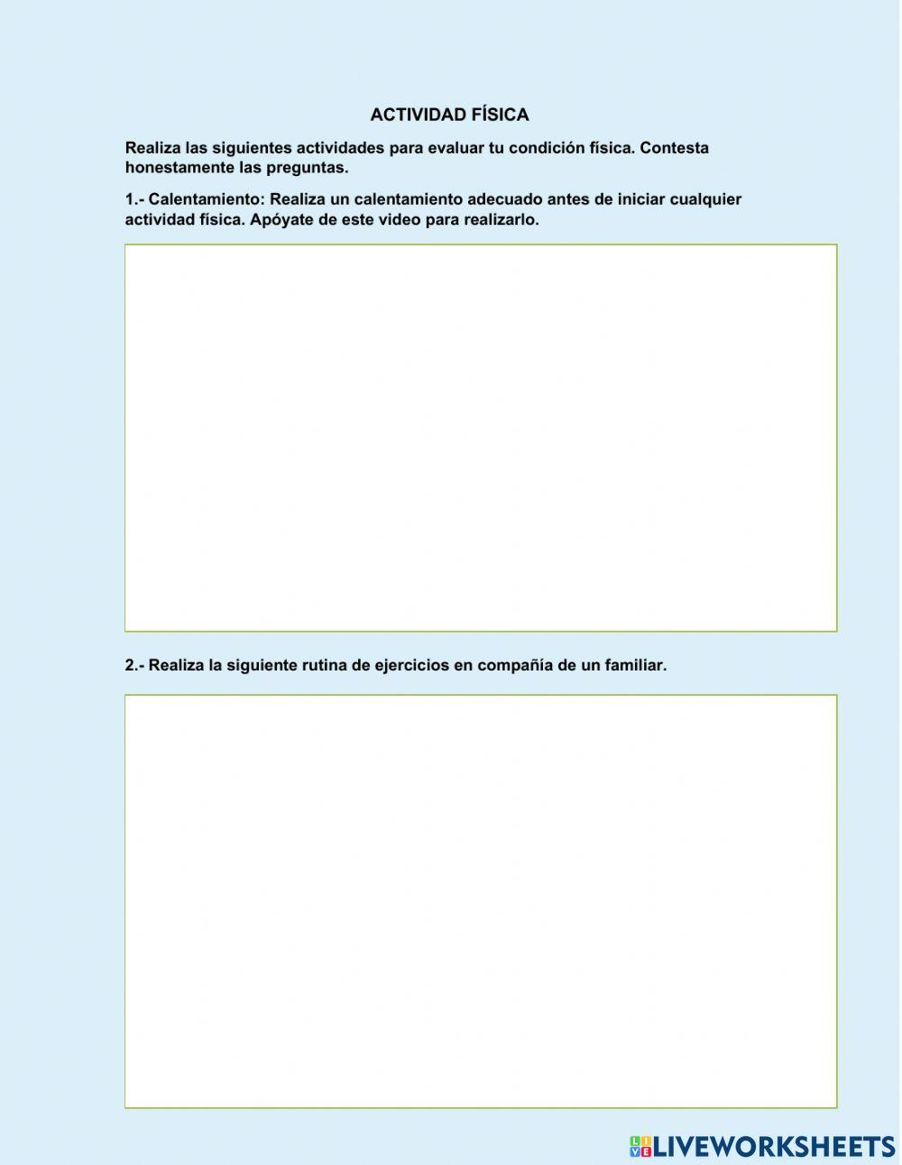 Examen Tercer Trimestre Educación Física