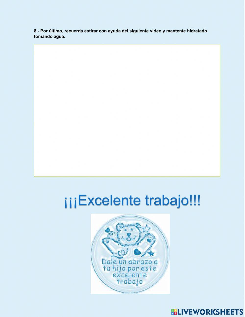 Examen Tercer Trimestre Educación Física