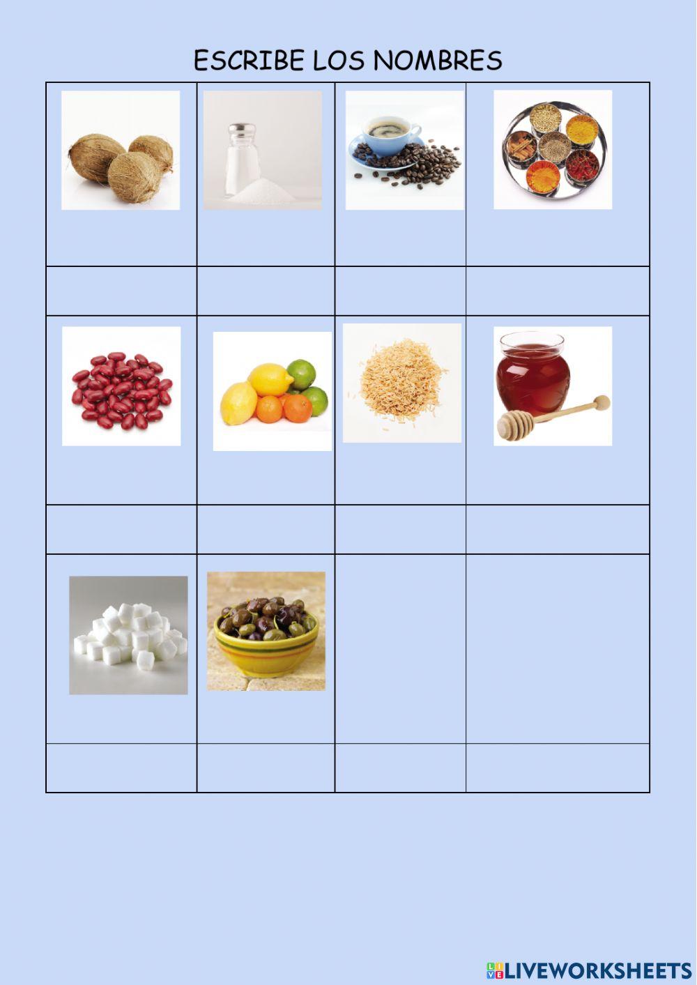 Vocabulario tema 3 Tiger Team