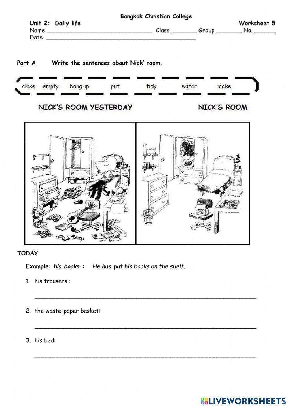 Unit 2: Worksheet 5