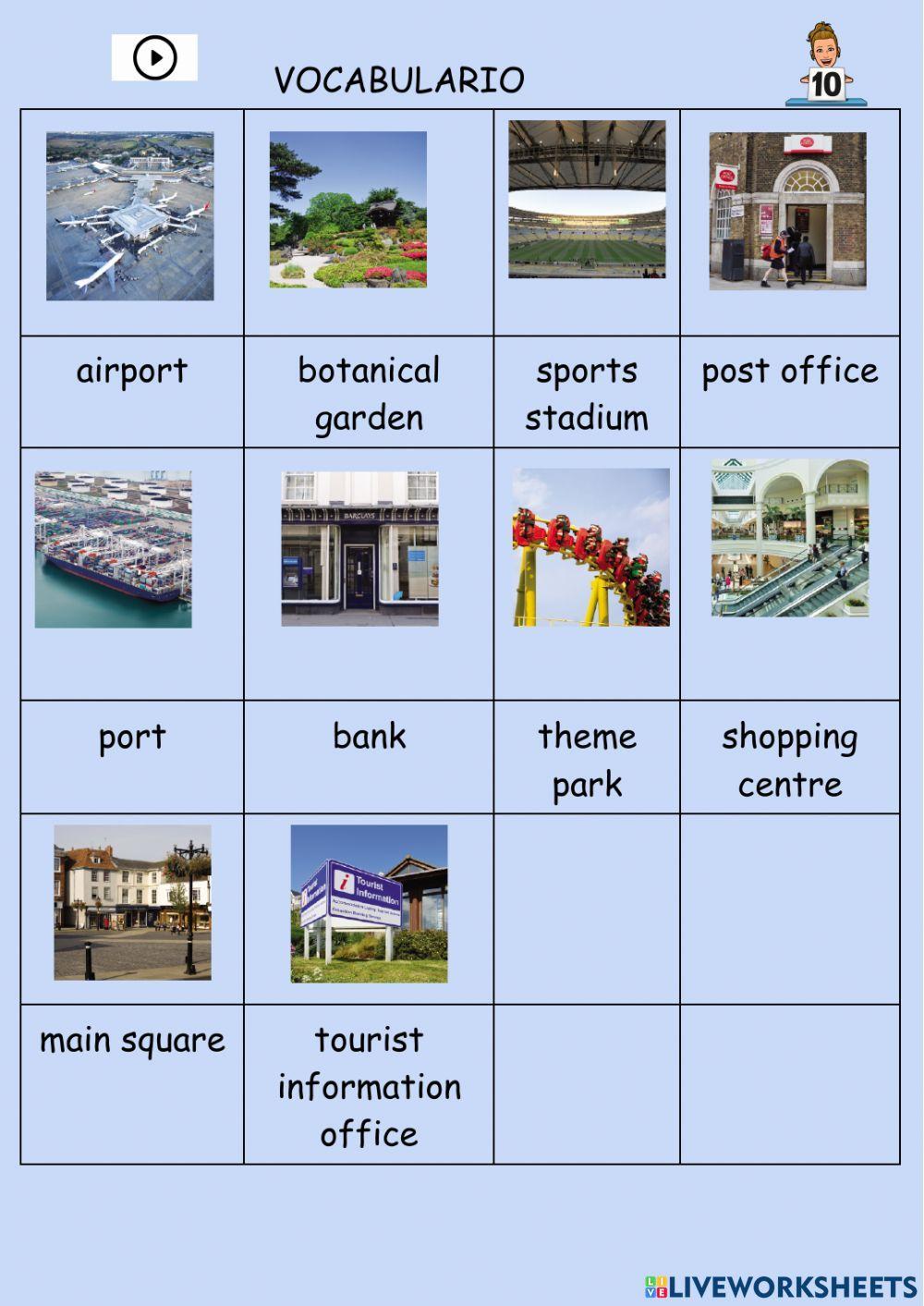 Vocabulario tema 4 Time TIier