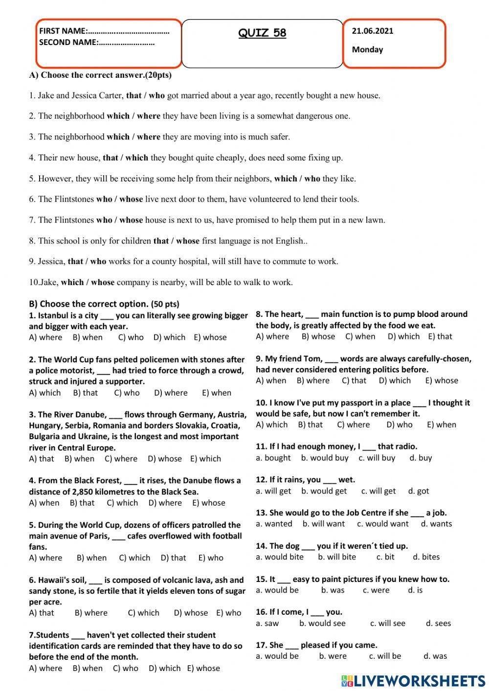 Quiz-58-Sarp and Gözde