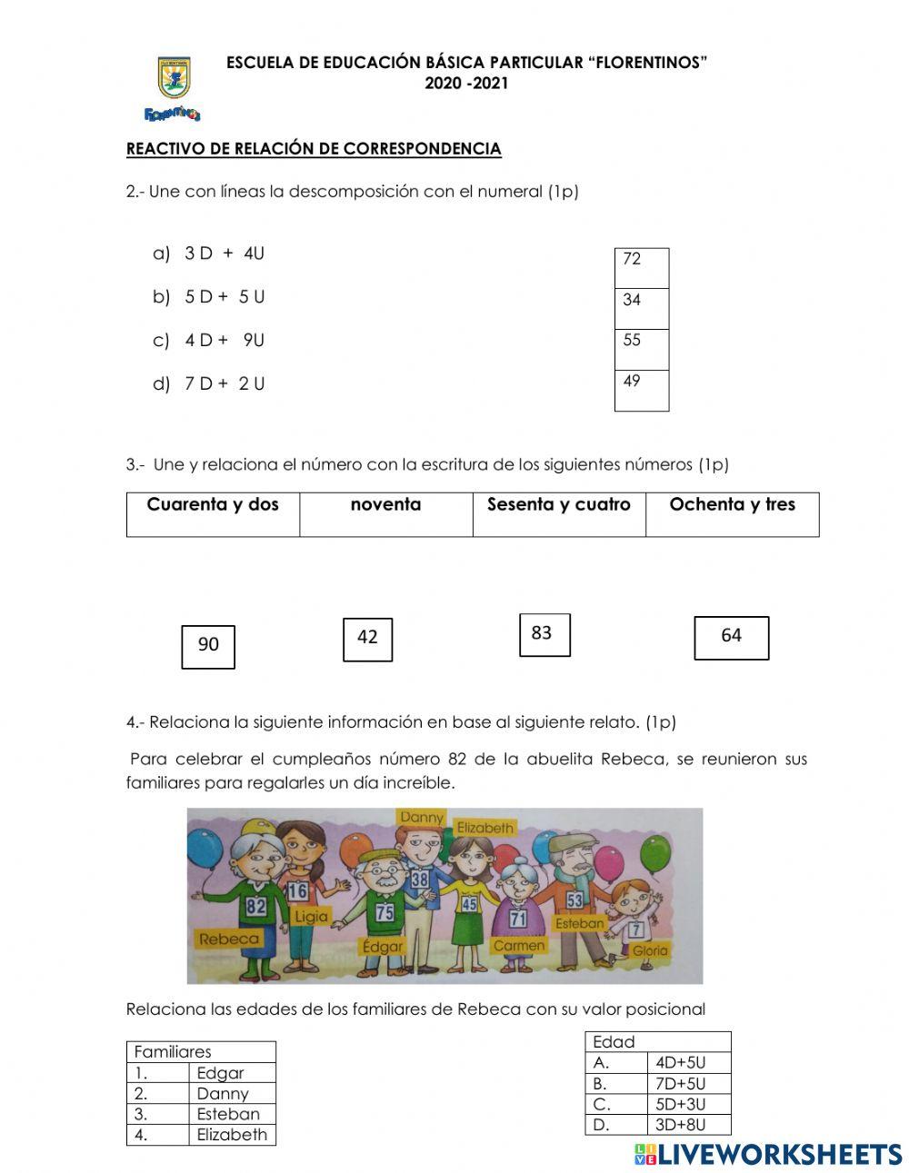 Evaluaciòn Matemàticas