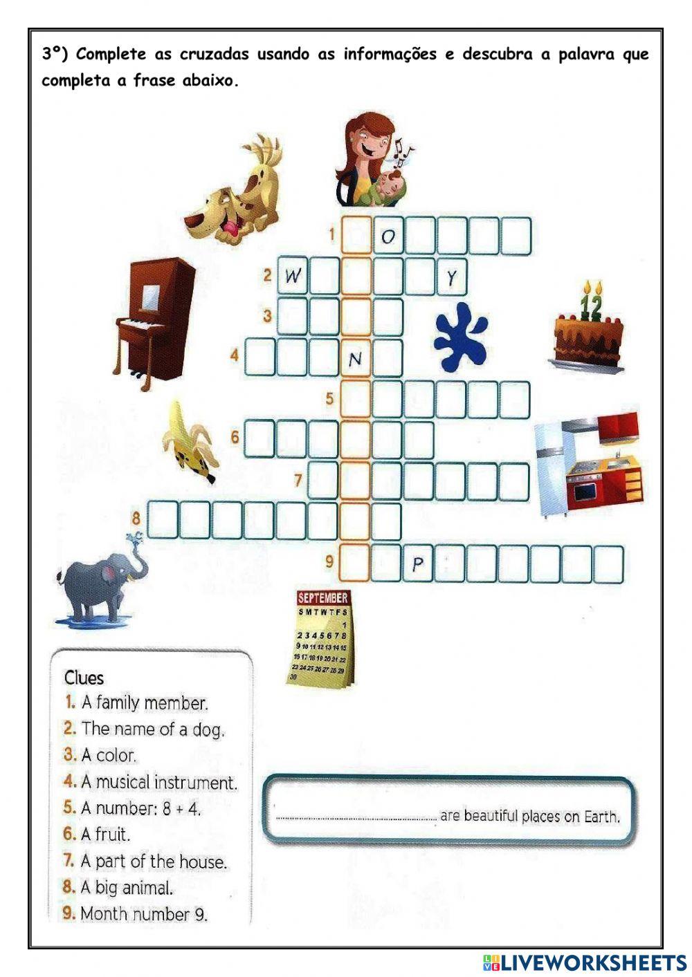 Atividade escrita e auditiva de 21-06-2021