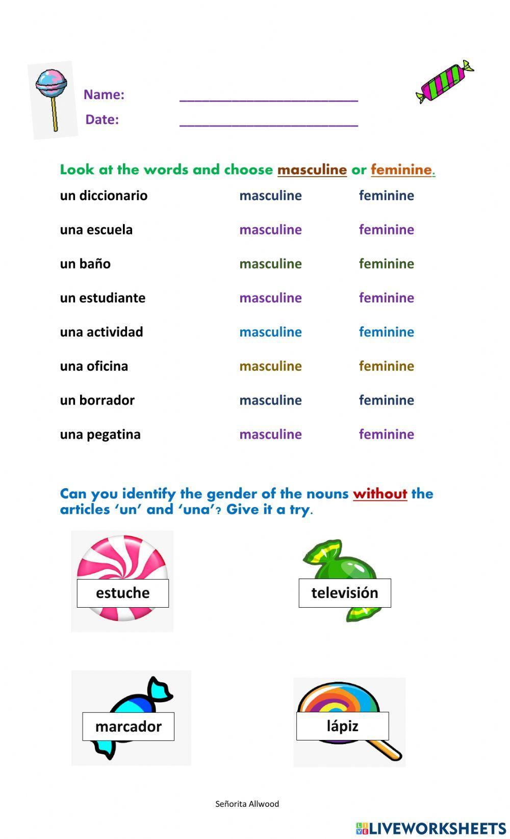 Grammatical Gender of Unknown Nouns