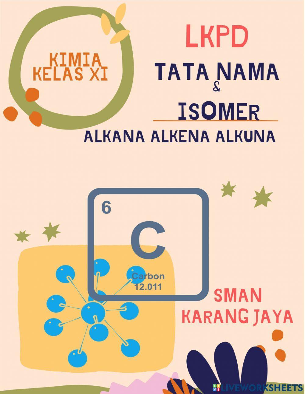 Tatanama dan isomer hidrokarbon