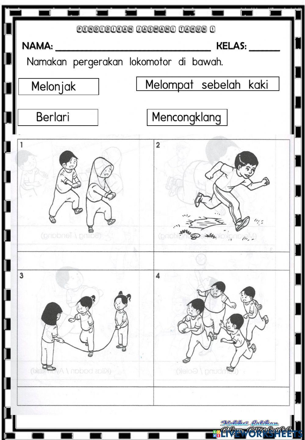 Pergerakan lokomotor