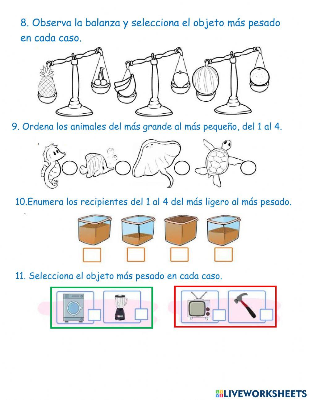 Evaluación matemáticas 3er trimestre